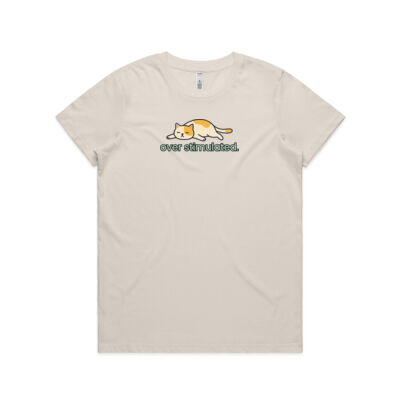 Overestimated Kitty Women's Tee Thumbnail
