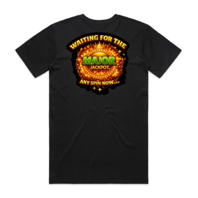 Major Jackpot Pokies Tee Thumbnail